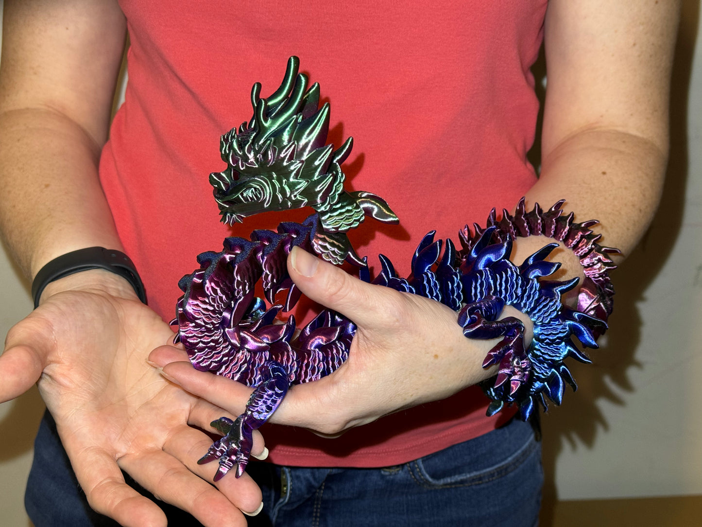 Imperial Dragon - 3D Printed Articulated Figurine