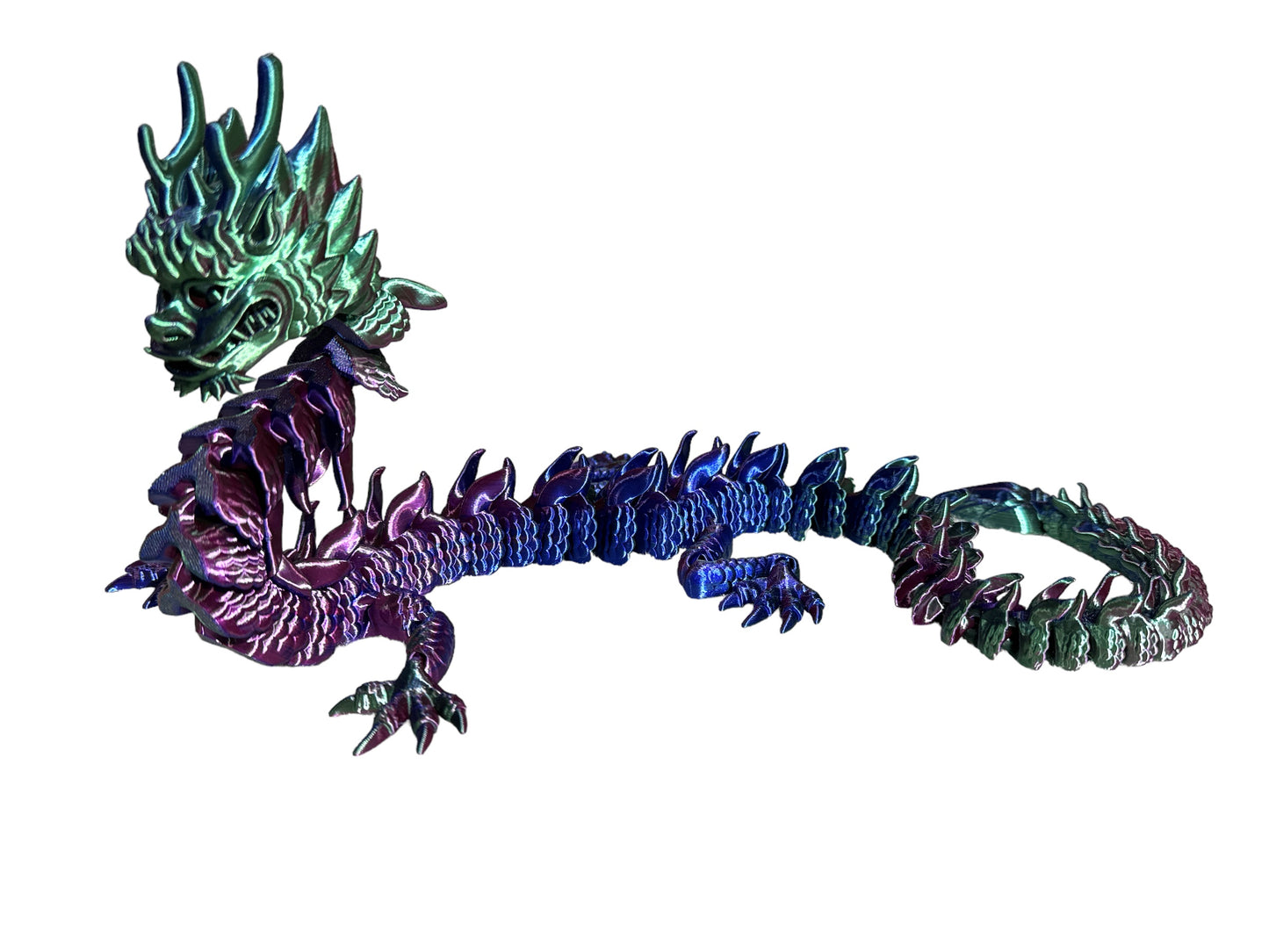Imperial Dragon - 3D Printed Articulated Figurine