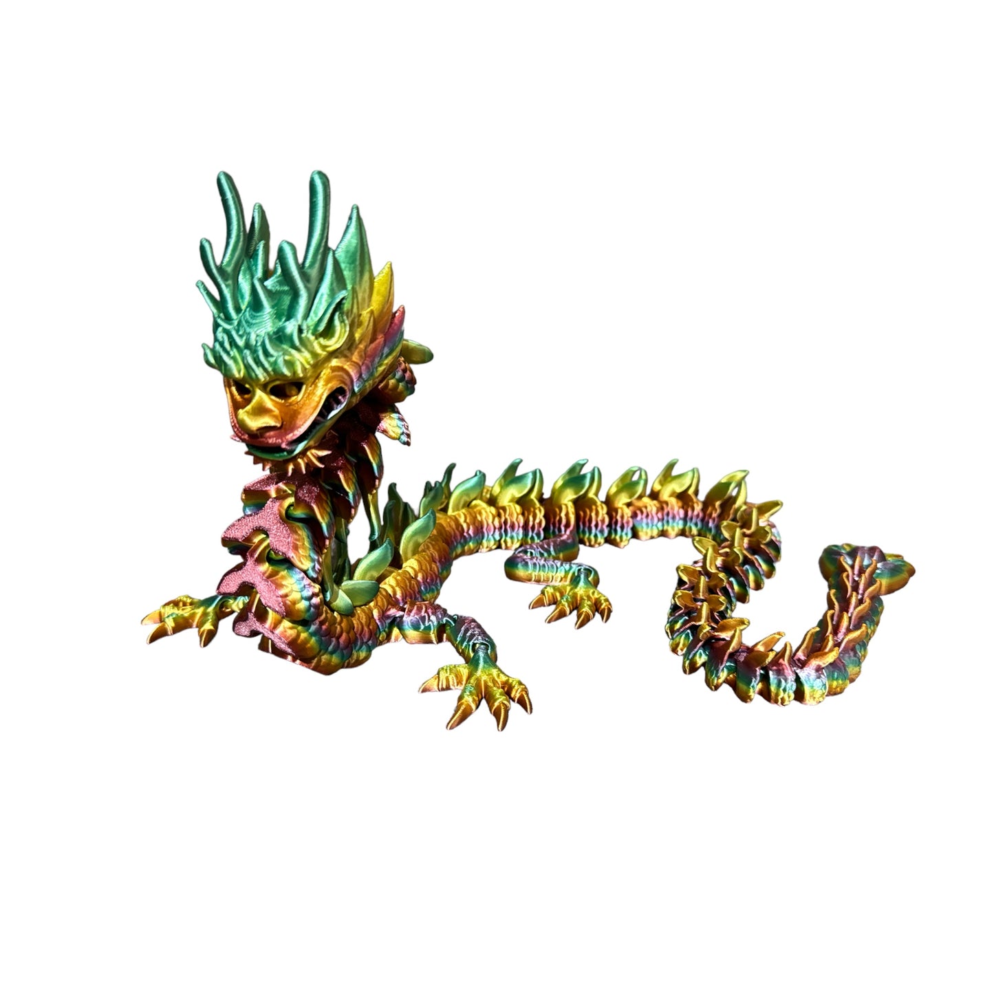Imperial Dragon - 3D Printed Articulated Figurine