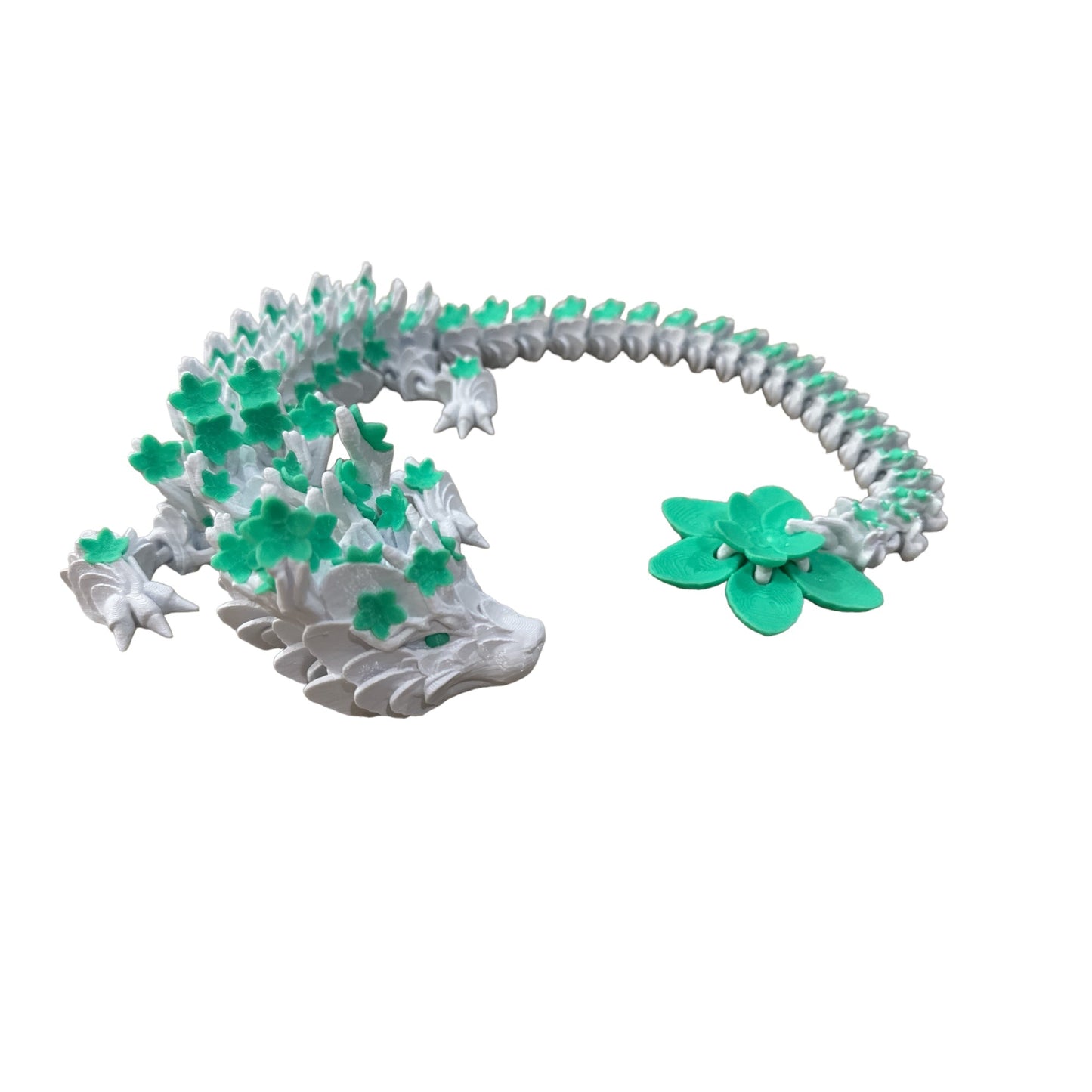 Cherry Blossom Dragon 3D Printed Articulating Figure