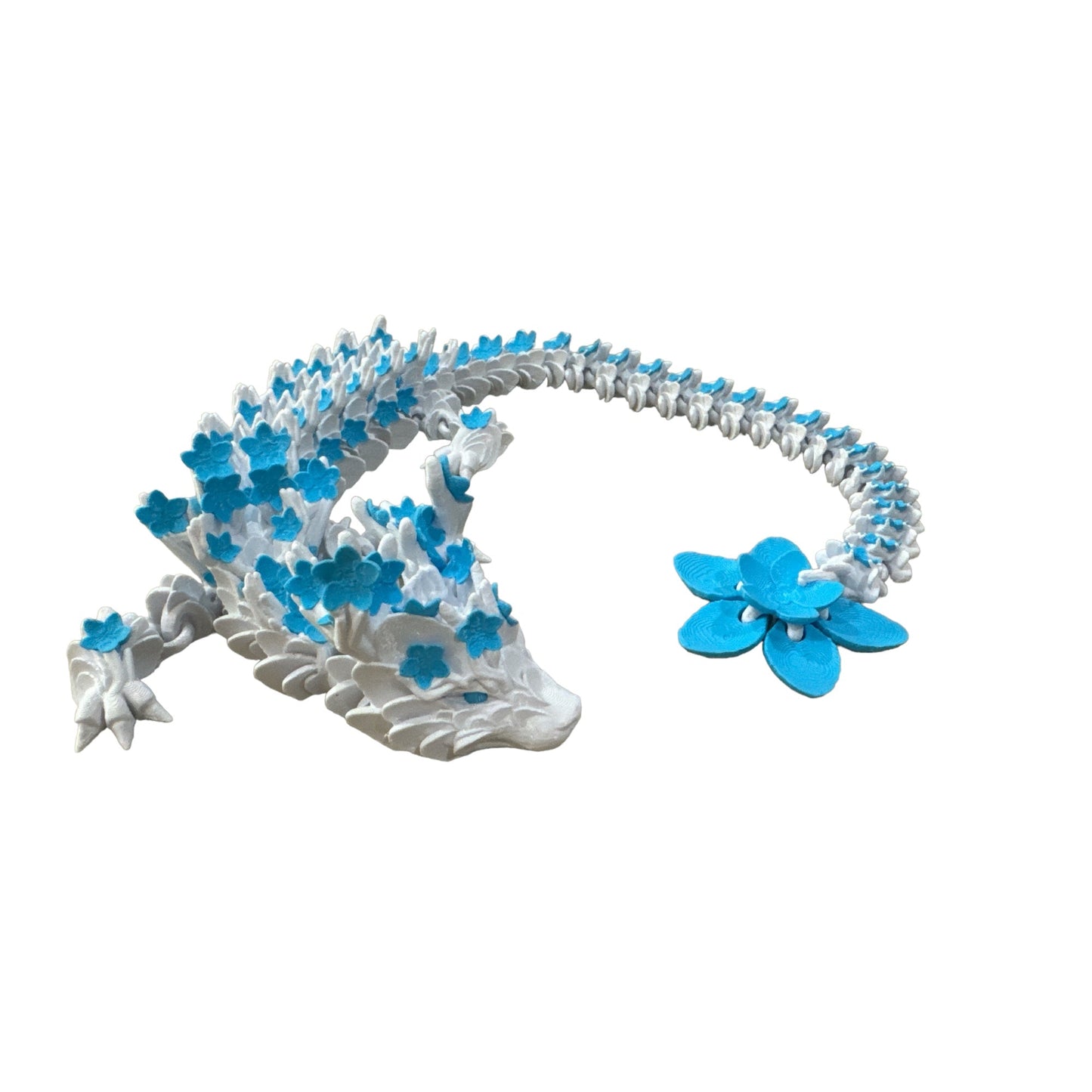 Cherry Blossom Dragon 3D Printed Articulating Figure