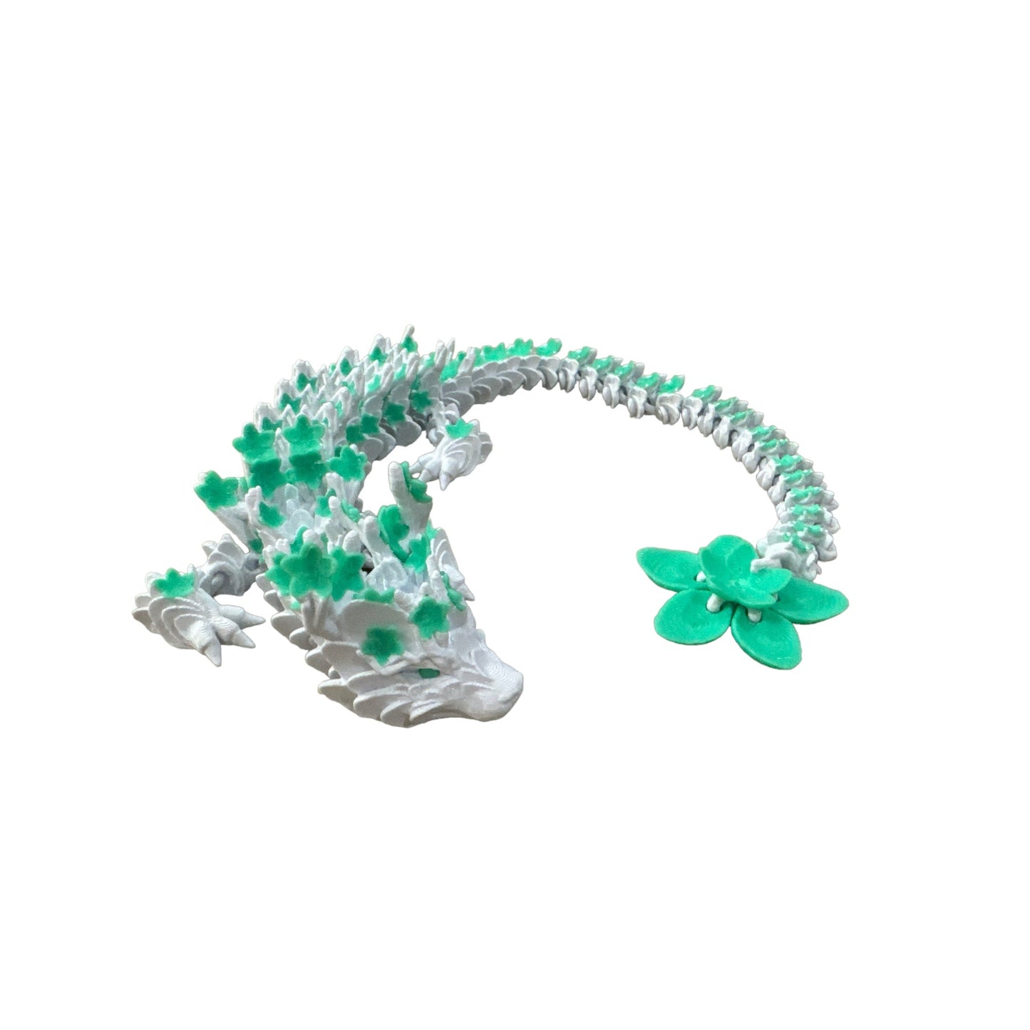 Cherry Blossom Dragon 3D Printed Articulating Figure