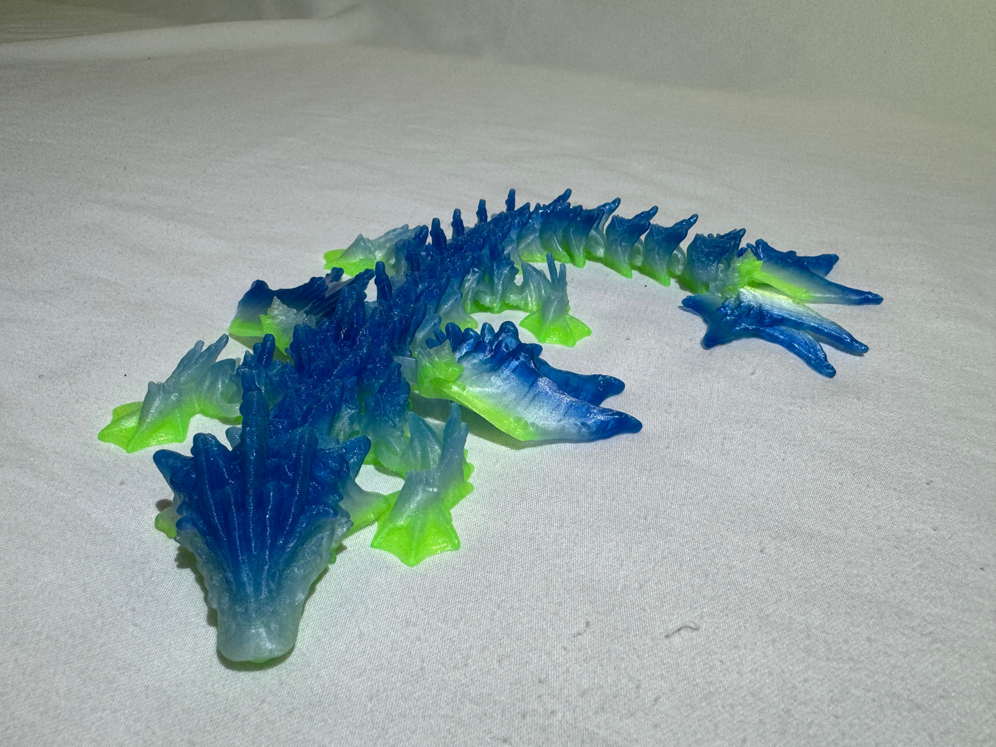 Ocean Dragon 3D Printed Articulating Figurine