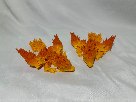 Phoenix Dragon 3D Printed Articulating Figurine