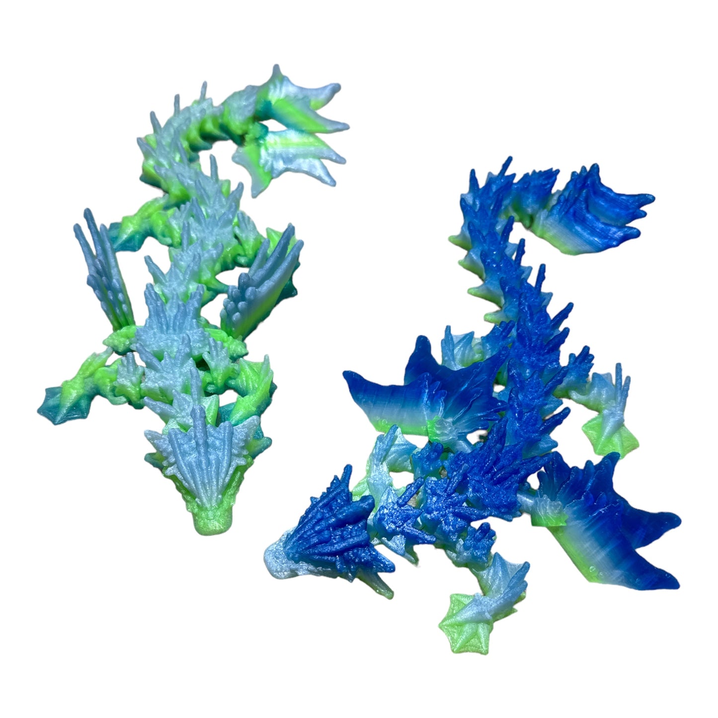 Ocean Dragon 3D Printed Articulating Figurine