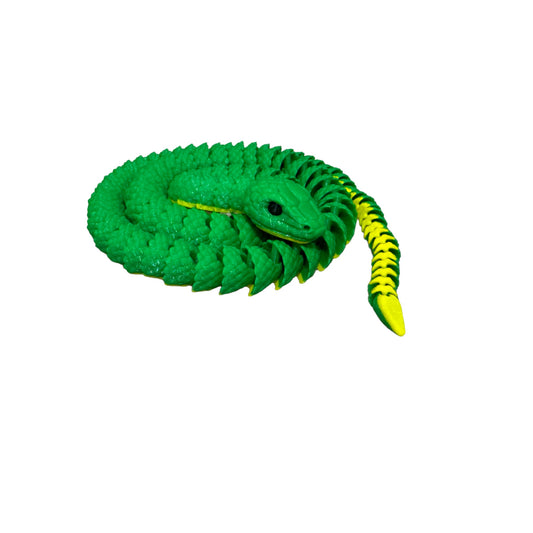 3D Printed Snake - Multi Color