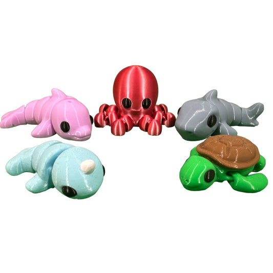 Flexi Friend Bundle - Ocean Animals
