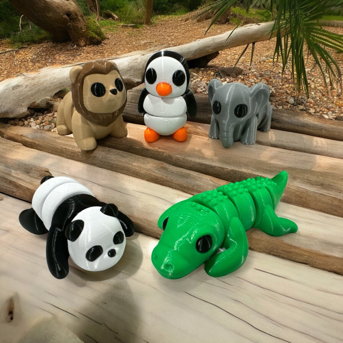 Flexi Friend Bundle - Zoo Animals